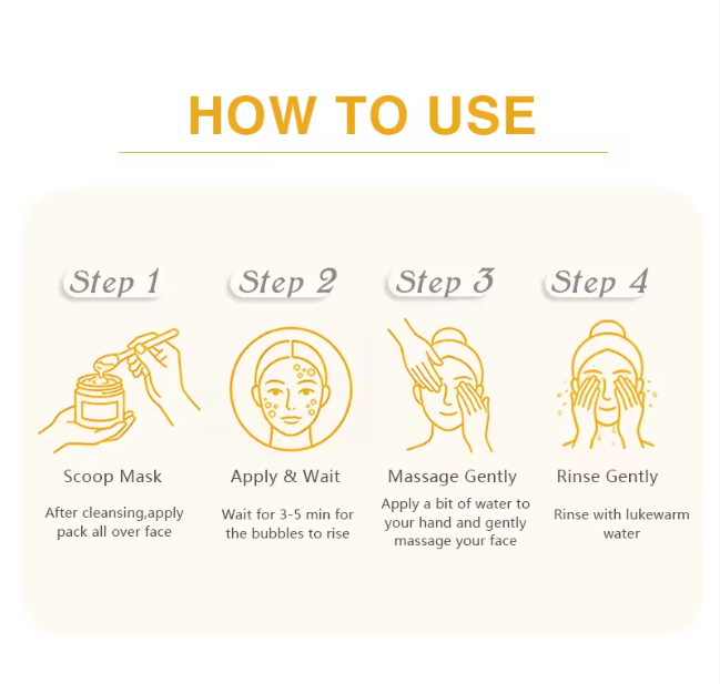 Olivérae's™ - Turmeric Bubble Deep Mask