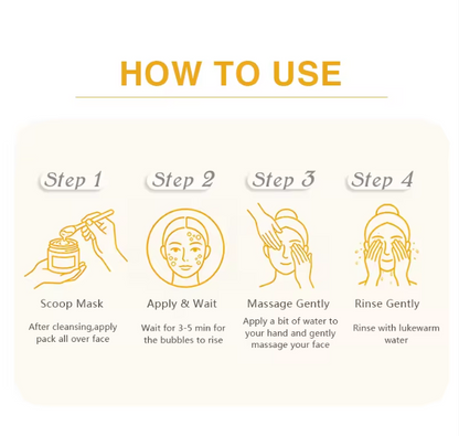 Olivérae's™ - Turmeric Bubble Deep Mask